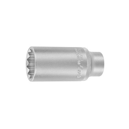 Holex 3/8 inch Drive Socket, 12 pt, Deep, 7/8 inch 637322 7/8